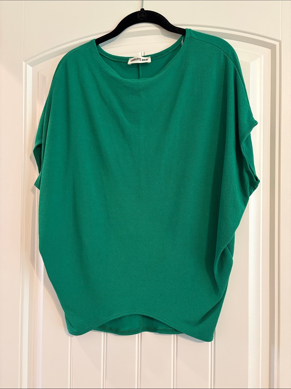 Charlotte Avery Green Dolman Tunic Top